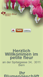 Mobile Screenshot of petitefleur.ch